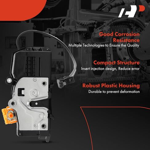 A-Premium Door Lock Latch Actuator متوافق مع مركبات شيفروليه وبونتياك-كوبالت 2005-2010 ، G5 2007-2010 ، Pursuit 2005-2006 ، كوبيه-جانب السائق الأيسر الأمامي ، استبدل# 15849687 in Saudi Arabia