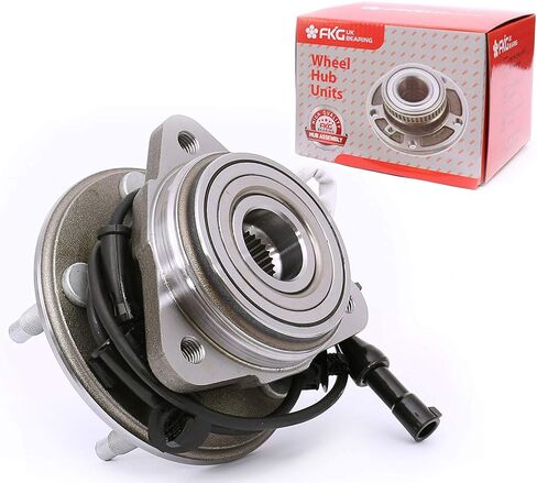 FKG 515003 (4WD, AWD ONLY) Front Wheel Bearing Hub Assembly for 95-01 Ford Explorer, 01-05 Ford Explorer Sport Trac, 01-09 Ford Ranger, 00-09 Mazda B4000 in Saudi Arabia