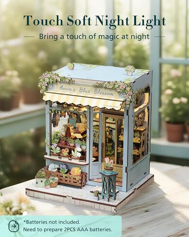 KuteFun Book Nook Kit - DIY Miniature House Kit للبالغين ، مجموعة بناء منزل صغيرة يابانية مع LED ، Dollhouse Kit Reshelf Insert Decord هدايا إبداعية للمراهقين والمبتدئين (Morita -ya) in Kuwait