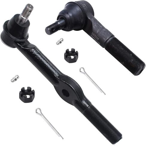 Detroit Axle - 4WD Front 13pc Suspension Kit for 1995 1996 1997 Dodge Ram 2500 3500, 4 Tie Rods 4 Ball Joints 2 Adjustment Sleeves 2 Sway Bars 1 Track Bar Replacement in Saudi Arabia