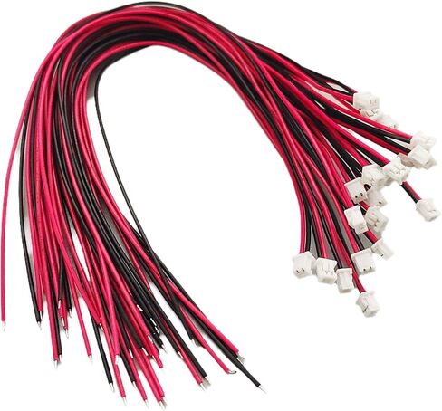 10 Sets Mini Micro JST 1.25mm 4 Pin Connector Male Plug with UL1571-26AWG 200mm Cable Wire and Female Socket in Saudi Arabia