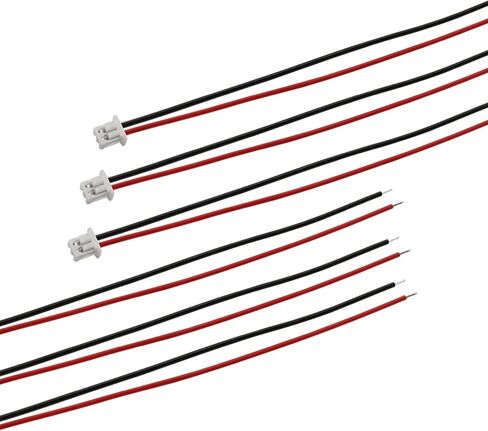 10 Sets Mini Micro JST 1.25mm 4 Pin Connector Male Plug with UL1571-26AWG 200mm Cable Wire and Female Socket in Saudi Arabia
