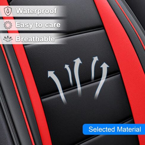 5pcs Car Seat Covers fit for 2010-2024 Nissan Rogue,Full Coverage Car Seat Cover Front Rear Seat Protector,Black Grey with 2 Pillows in Kuwait