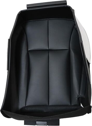 SecosAutoparts Driver Bottom Black Leather with Black Lines Seat Cover Compatible with Jeep Grand Cherokee 1999 2000 2001 2002 2003 2004 in Saudi Arabia