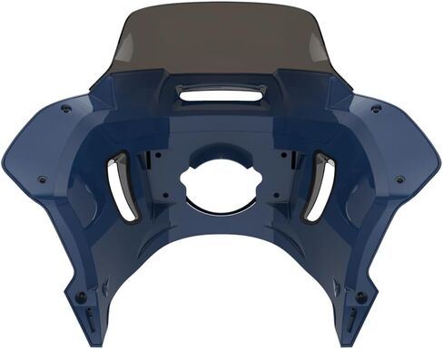 Advanblack 2025 Low Rider S Fairing ST Fairing Front Headlight Fairing Compatible with Harley Low Rider Lowrider S, Road King, Street Bob, Fat Bob, Sport Glide & Dyna (Vivid Black) in Saudi Arabia