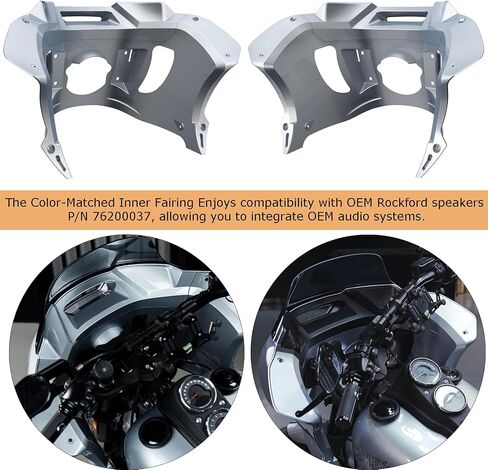 Advanblack 2025 Low Rider S Fairing ST Fairing Front Headlight Fairing Compatible with Harley Low Rider Lowrider S, Road King, Street Bob, Fat Bob, Sport Glide & Dyna (Vivid Black) in Saudi Arabia