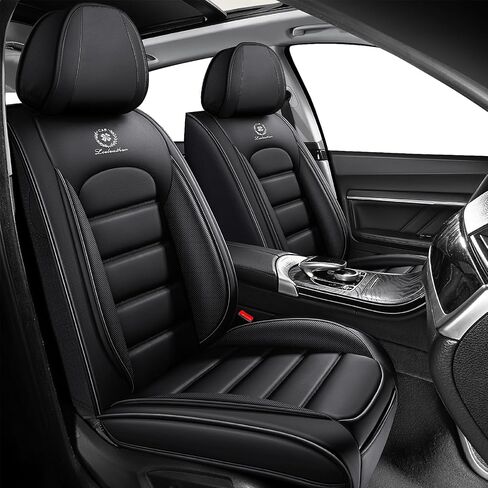 أغطية المقاعد لتويوتا RAV4 2013-2025 ، أغطية مقعد سيارة Nappa الجلدية ، أغطية مقاعد مميزة مضادة للماء ، مقعدات للسيارات ، مجموعة كاملة ، مجموعة كاملة ، حمراء حمراء سوداء in Kuwait
