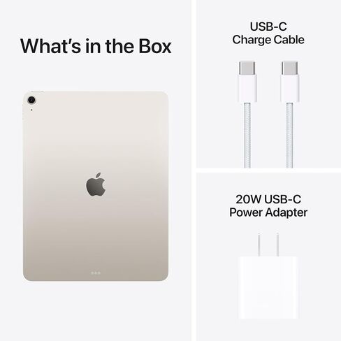 Apple iPad Air 13-inch with M3 chip Built for Apple Intelligence, Liquid Retina Display, 128GB, 12MP Front/Back Camera, Wi-Fi 6E + 5G Cellular, Touch ID — Blue with AppleCare+ (2 Years) in Saudi Arabia