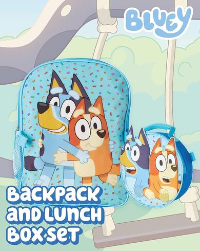 سريع الأمام غرزة الأطفال حقيبة الظهر ومجموعة صندوق الغداء - 14 بوصة 3D Bookbag Boys Girls Backpack with Lunch Box School Facs in Saudi Arabia