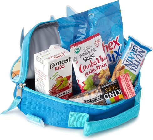 سريع الأمام غرزة الأطفال حقيبة الظهر ومجموعة صندوق الغداء - 14 بوصة 3D Bookbag Boys Girls Backpack with Lunch Box School Facs in Saudi Arabia