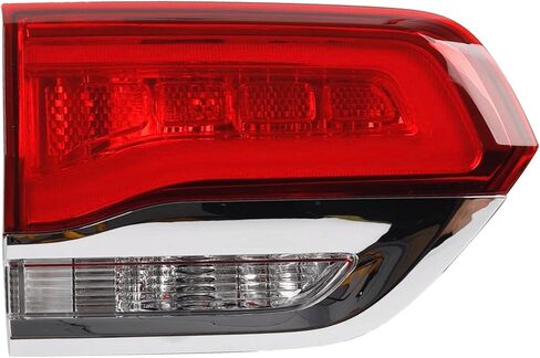 Dasbecan Right Side Passenger Side Inner Tail Light Assembly متوافقة مع 2014-2021 Jeep Grand Cherokee Laredo/Limited/Overland/Summit استبدال 68110046AB CH2803105 نوع الهالوجين الخلفي in Saudi Arabia