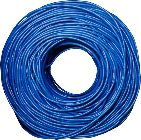 J-Tech Digital Cat 6A Ethernet Cable 300ft. عالي السرعة SF/UTP Solid Pure Copper 23awg ، RJ45 LAN كابل لجهاز التوجيه MODEM PC MAMING AUDIO/VIDEO (JTECH-CAT6ASF-300) in Kuwait