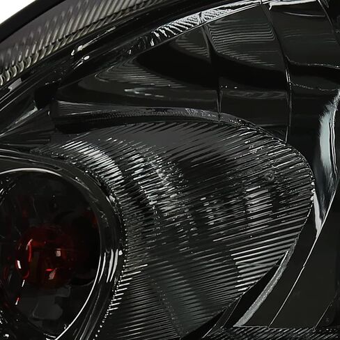 SPEC-D TUNING Black Headlights Compatible with 2003-2005 Dodge Neon L+R Pair Head Light Lamp Assembly in Saudi Arabia