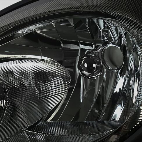 SPEC-D TUNING Black Headlights Compatible with 2003-2005 Dodge Neon L+R Pair Head Light Lamp Assembly in Saudi Arabia