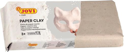 Jovi - PatMaché, Pack of Two Ready-to-use 1.5 lb Paper Clay Bars, Total Weight 3 lb, White Air-Hardening Papier Mache for Arts and Crafts Projects in Saudi Arabia