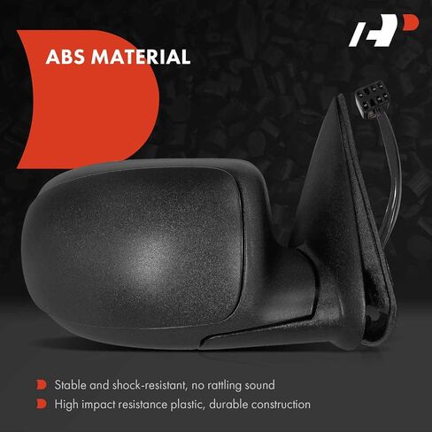 A-Premium Side Driver Side Power Mirror-متوافقة مع شيفروليه تاهو 2000-2006 ، الضواحي 1500 2500 2000-2006 ، Avalanche 1500 2500 2002 & GMC Yukon ، Yukon XL 1500 2500-Fay Hunual Tware in Saudi Arabia