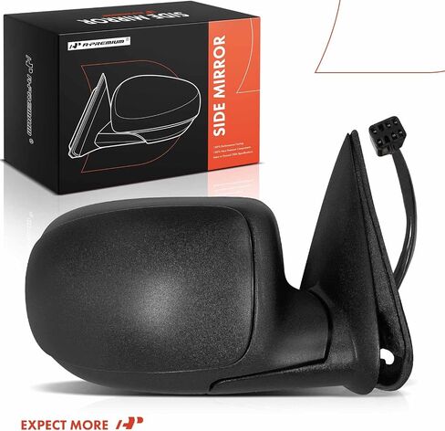 A-Premium Side Driver Side Power Mirror-متوافقة مع شيفروليه تاهو 2000-2006 ، الضواحي 1500 2500 2000-2006 ، Avalanche 1500 2500 2002 & GMC Yukon ، Yukon XL 1500 2500-Fay Hunual Tware in Saudi Arabia