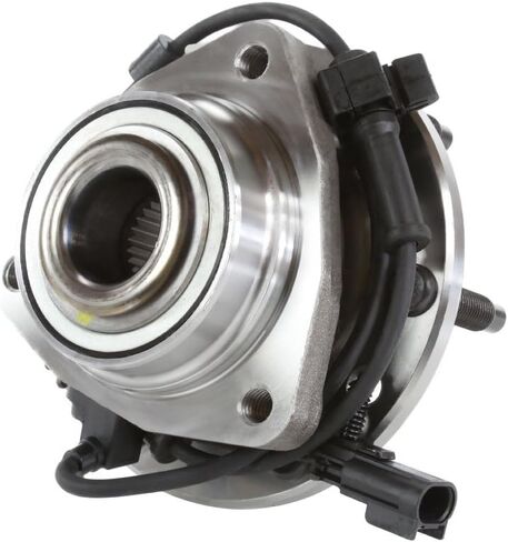 AutoShack Front Wheel Hub Bearing Pair of 2 Driver and Passenger Side Replacement for Chevrolet SSR Trailblazer EXT GMC Envoy XUV Envoy XL Saab 9-7x Buick Rainier Isuzu Ascender 4WD 6-Lug HB613190PR in Saudi Arabia