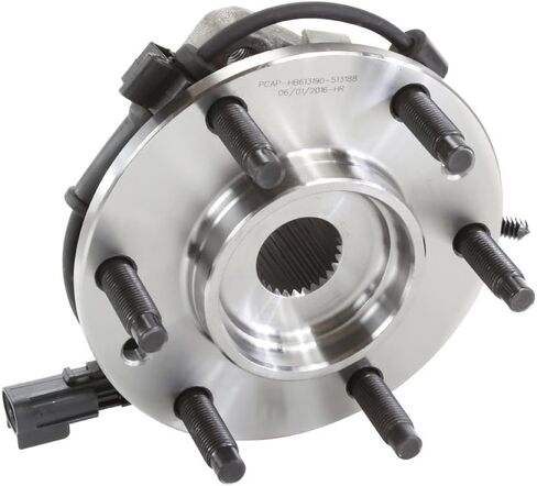 AutoShack Front Wheel Hub Bearing Pair of 2 Driver and Passenger Side Replacement for Chevrolet SSR Trailblazer EXT GMC Envoy XUV Envoy XL Saab 9-7x Buick Rainier Isuzu Ascender 4WD 6-Lug HB613190PR in Saudi Arabia