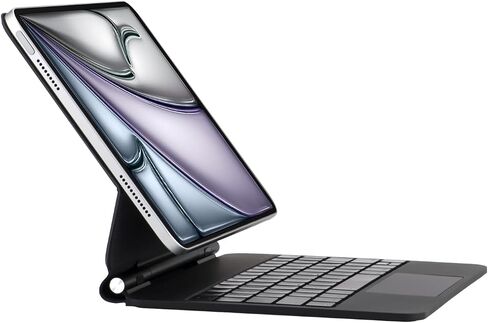 Magic Keyboard Case for iPad Pro 13-inch (M4, 2024), Keyboard Case for iPad Pro 13 with Multi-Touch Trackpad, Auto-Connect Design, Backlit Keys (DarkBlack, iPad Pro 13 inch M4 2024) in Saudi Arabia