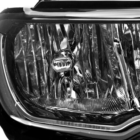 AKKON - Fits 2017-2022 Jeep Compass Halogen OE Style Headlights - Driver Left Black Housing Replacement in Kuwait