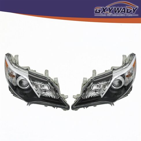 Gxywady المصابيح الأمامية مصابيح الرأس الأمامية استبدال لعام 2012 2013 2014 كامري Se Headlight Assembly زوج اليسار واليمين in Saudi Arabia