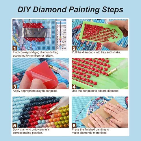FHBUBPUP Sunflower Diamond Painting Kits for Adults, Flower Diamond Art, Beginners DIY 5D Round Full Diamond Dots Art Painting, Craft Gift Suitable for Home Wall Decoration 12×12Inch in Kuwait