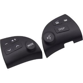 HiSport Steering Wheel Volume Control Switch Button Left and Right - Compatible with Lexus ES350 2006 2007 2008 2009 2010 2011 2012 Replaces 84250-33190-C0 in Kuwait