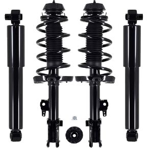 PM Auto Set 4 Front Quick Complete Complete Shock-coil spring-rear for 2010-2012 Kia Soul Monotube Performance in Saudi Arabia