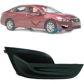 Front Right Passenger Side Fog Light Lamp Cover Textured Plastic For 2013-2015 Nissan Altima Direct Replacement 622563TA0A in Saudi Arabia