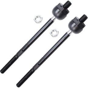 Detroit Axle - Pair Front Inner Tie Rods for 2003-2011 Ford Crown Victoria Lincoln Town Car Mercury Grand Marquis Marauder Steering Inner Tie Rod Ends 2004 2005 2006 2007 2008 2009 2010 Replacement in Kuwait
