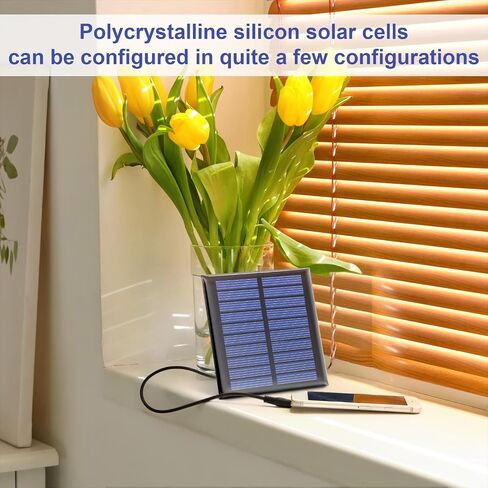 10 PCS 0.5W 5V 100MA Mini Small Solar Bank Bulk 80 × 80 MM ألواح شمسية صغيرة مع مقاطع سلكية مجموعة أكياس شاحن خلايا الايبوكسي الشمسية in Saudi Arabia