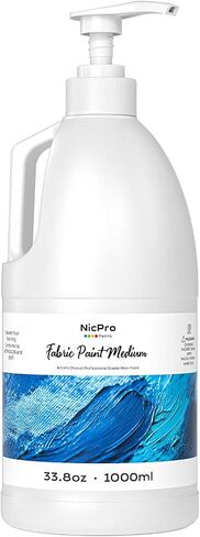 Nicpro 8.45oz Professional Effects Fabric Medium for Fabric Paint in Saudi Arabia