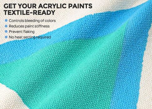 Nicpro 8.45oz Professional Effects Fabric Medium for Fabric Paint in Saudi Arabia