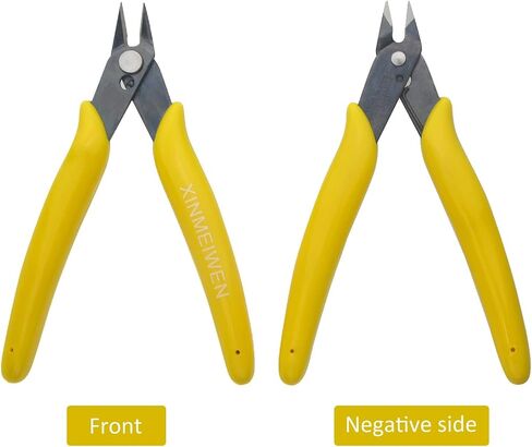 5PCS Wire Cutters Precision Electronic Flush Cutters Mini Cutting Pliers for Ultra-fine Cutting Needs (5 Colors) in Saudi Arabia