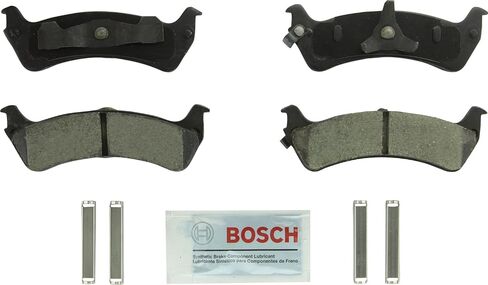 BOSCH BC667 QuietCast Premium Ceramic Disc Brake Pad Set - Compatible with Select Ford Explorer, Explorer Sport, Explorer Sport Trac; Mercury Mountaineer; REAR in Saudi Arabia