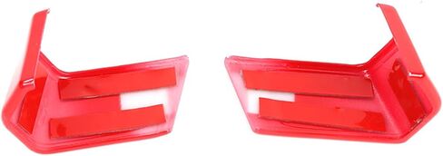 Red Interior Center Console Air Vent Vehlet Cover Cover Panel for Ford F150 و Raptor 2021 2022 2023 ملحقات زخرفية in Kuwait