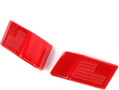 Red Interior Center Console Air Vent Vehlet Cover Cover Panel for Ford F150 و Raptor 2021 2022 2023 ملحقات زخرفية in Kuwait