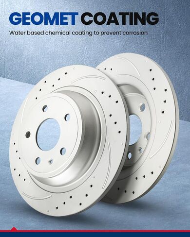 KAX 10.24" Rear Rotors and Pads Kit For Honda Civic 2006-2015 1.8L, 2006-2011 2.0L, 2013 2015 2.4L, 2009-2011 1.3L, 2013-2015 Acura ILX in Saudi Arabia