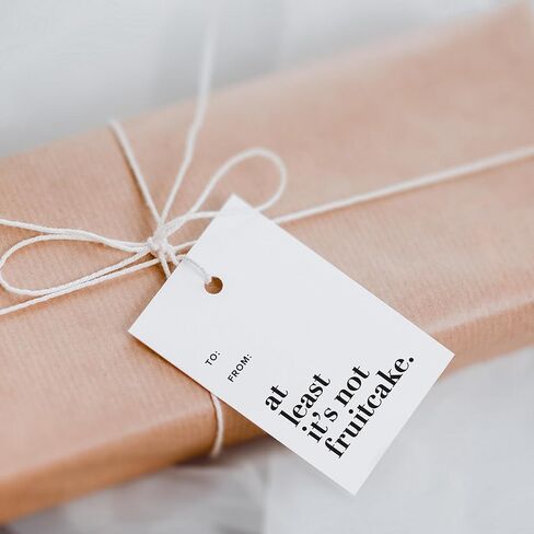 50-Pack Gift Tags - “A Gift for You" | Holiday, Christmas, Gifts, and Birthday Tags | Personalized Labels for Presents | Women-Owned Business in Kuwait