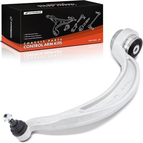 A-Premium Front Left Rearward Lower Control Arm, with Ball Joint & Bushing, Compatible with Audi A4 (Quattro) 2009-2010, A5 S4 2010, A5 Quattro S5 2008-2010, Q5 2009-2010 in Saudi Arabia