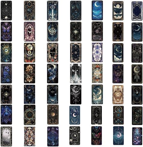 100pcs Vintage Astronomy Stickers，Fantasy Graffiti Galaxy Astronomical Artistic，Celestial Sticker Set Laptop Retro Galaxy Moon for DIY Scrapbook Journal Laptops,Journals Kindle Case in Kuwait