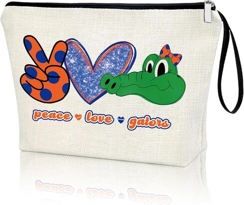 Gators Lover Gift Makeup Bag Gift for Gators Merch Gator Spirit Love Love Gators in Kuwait