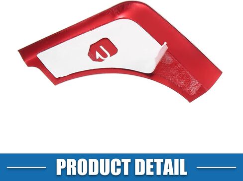 Car Center Console Gear Panel Multi-Media Handbrake Switch Cover Trim for Mazda 3 2019-2020 Red (Set of 8) in Saudi Arabia