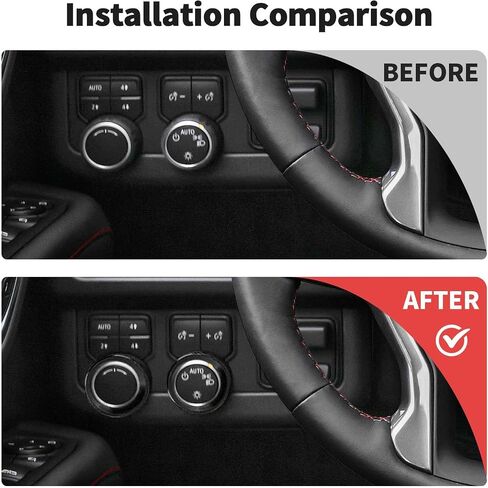 وحدة التحكم في JWWY Center HVAC Dashboard Controw Control Control Contrain Cover Cover Cover Cover Cover for 2019-2024 Chevy Silverado 2020+ Suburban ، 2021+ Tahoe Aluminium alloy 10pcs Purple in Saudi Arabia