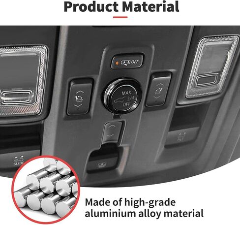 وحدة التحكم في JWWY Center HVAC Dashboard Controw Control Control Contrain Cover Cover Cover Cover Cover for 2019-2024 Chevy Silverado 2020+ Suburban ، 2021+ Tahoe Aluminium alloy 10pcs Purple in Saudi Arabia
