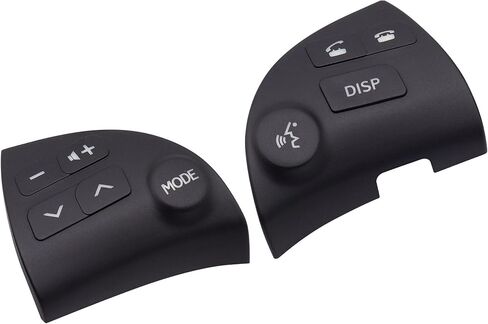 Hisport Teadering Wheel Volume Switch زر اليسار واليمين-متوافق مع لكزس ES350 2006 2007 2008 2008 2010 2011 2012 يحل محل 84250-33190-C0 in Saudi Arabia