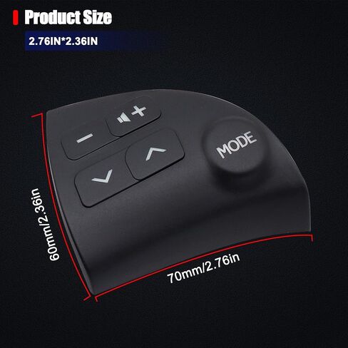 Hisport Teadering Wheel Volume Switch زر اليسار واليمين-متوافق مع لكزس ES350 2006 2007 2008 2008 2010 2011 2012 يحل محل 84250-33190-C0 in Saudi Arabia