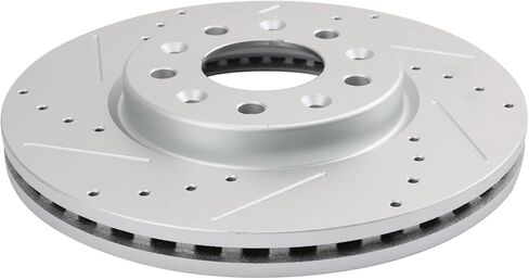 TRQ Front Brake Pad & Rotor Kit Premium G-Co Co Coatern in Saudi Arabia