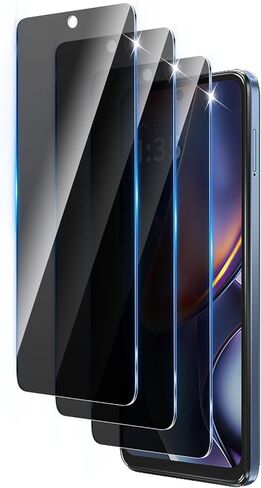 3+3 حزمة واقي شاشة شاشة الخصوصية المصمم لموتورولا موتو G 5G 2024 مع حامية عدسة الكاميرا 3 حزمة ، تغطية كاملة لفيلم زجاجي مضاد للتجسس ، صلابة 9H ، خالية من الفقاعة ، سهلة التثبيت in Kuwait